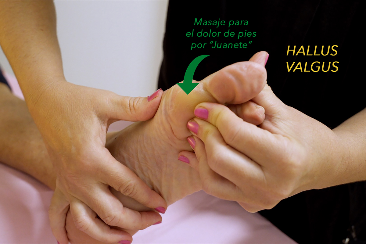 Masaje para el dolor por Juanete o Hallux Valgus en Sevilla